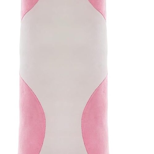 Cute Long Cat Plush Pillow and Soft Cartoon Stuffed Toy for Children Girls and Girlfriends, Pink, 35.4 Inch