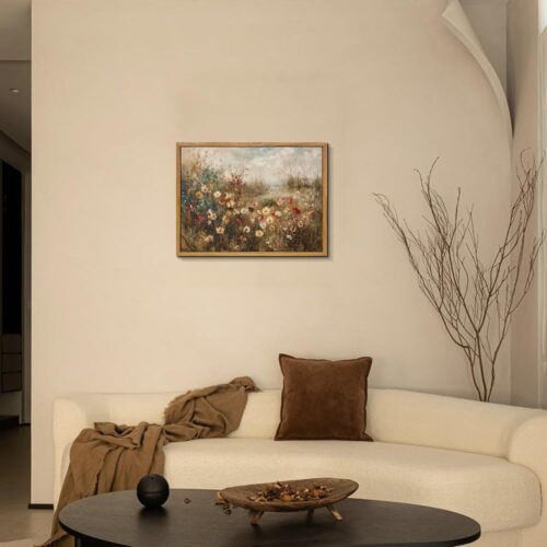 Vintage Landscape Framed Wall Art