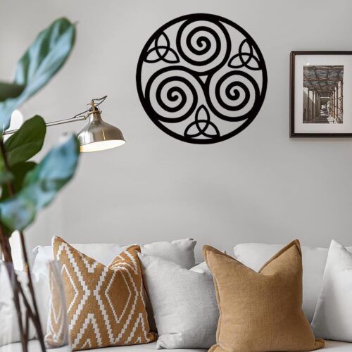 Celtic Symbol Metal Wall Decor